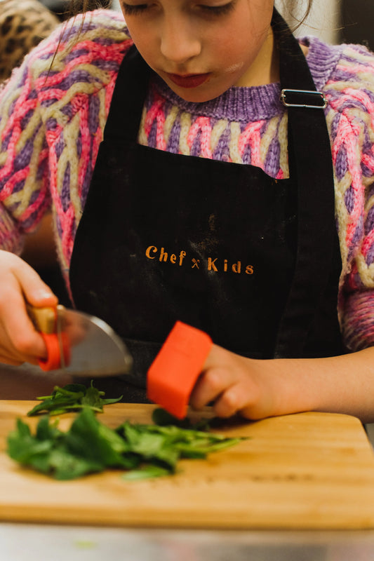 Chef-Kids Schort – Kinderkookschort (4–10 jaar) Chef-Kids Shop