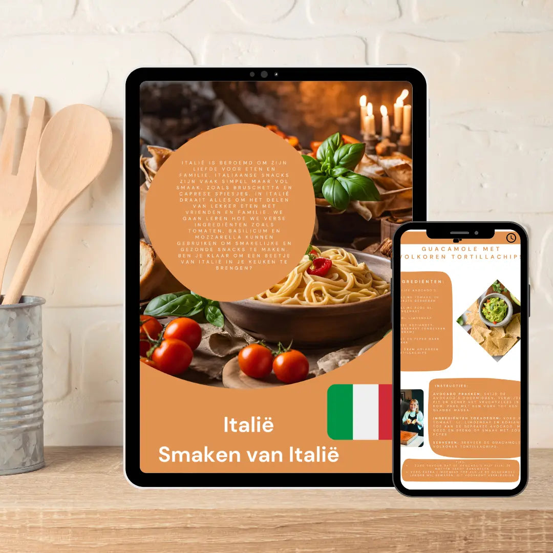 voorbeeld van Ebook op Ipad en Telefoon
