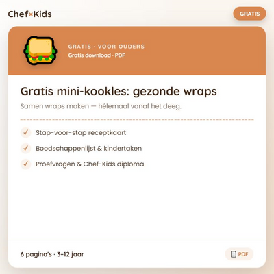 Gratis mini-kookles: gezonde wraps